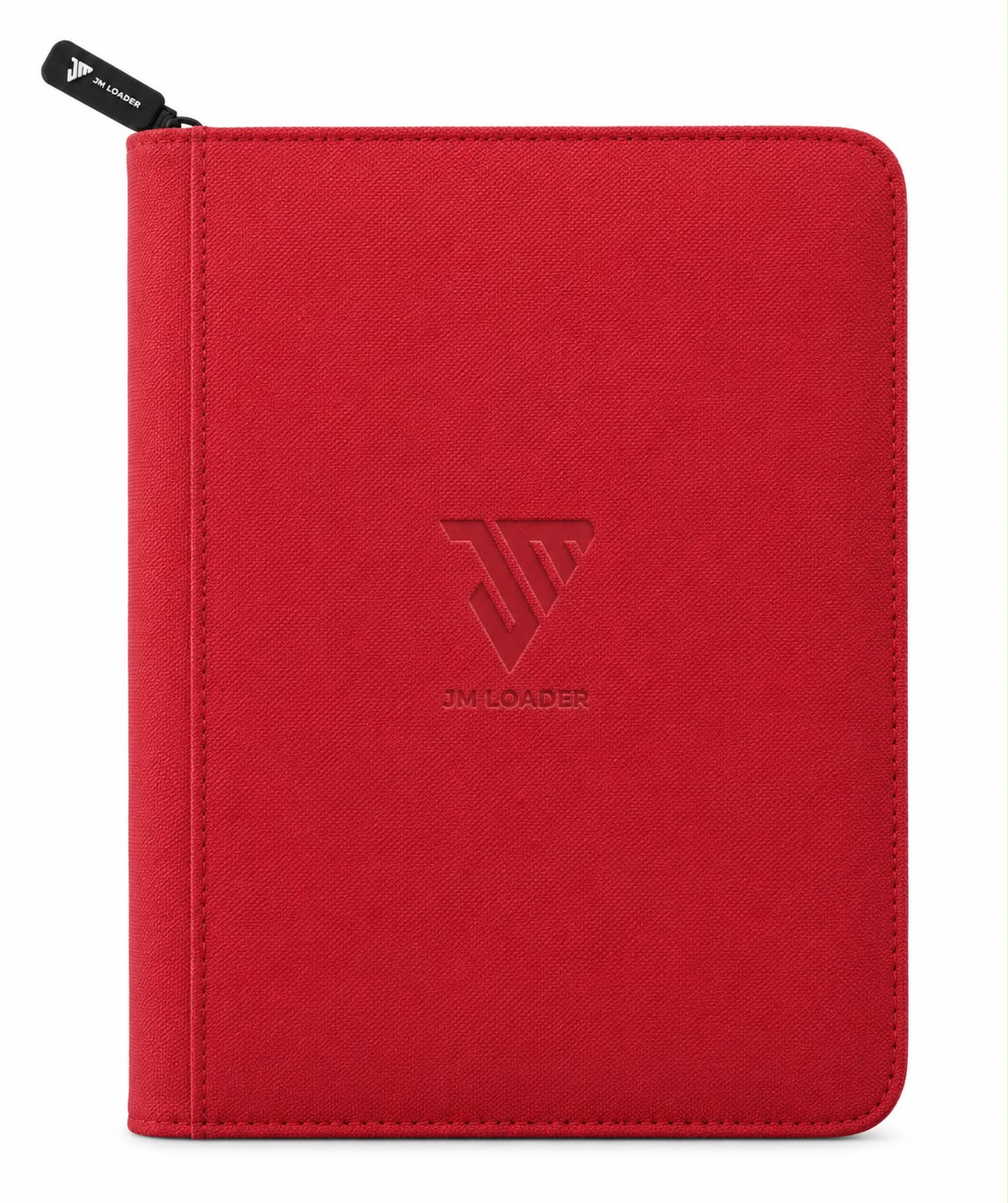 4-Pocket Toploader Binder Ruby Red
