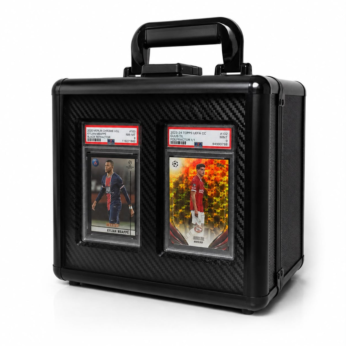 2-row Card Case with Acrylic Glass