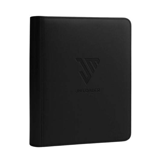 9-Pocket Toploader Binder Midnight Black