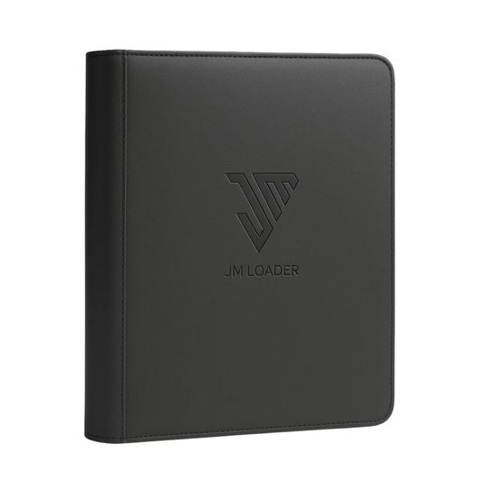 9-Pocket Toploader Binder Stone Grey